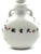 Painted Porcelain Snuff Bottle in the Shape of a Moon Flask and Painted With Roosters For Sale - Image 10 of 15