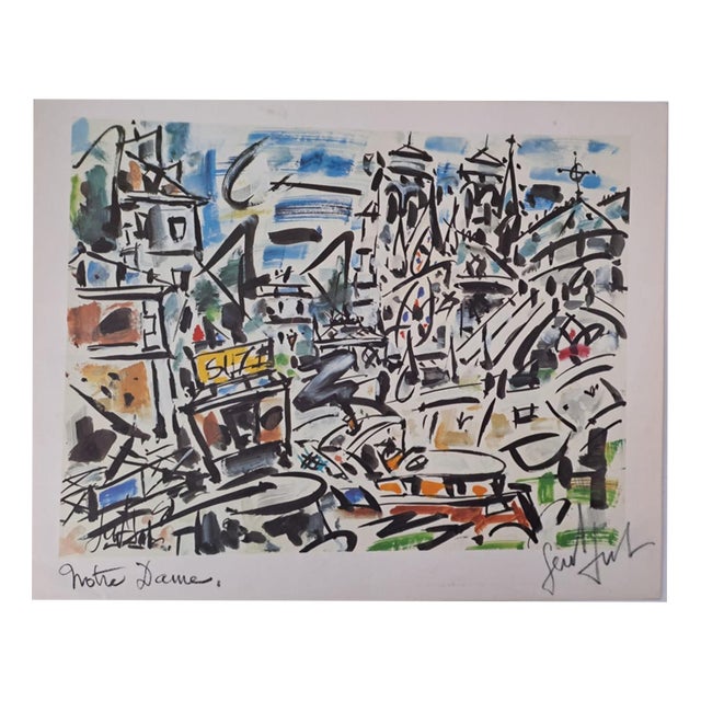 Gen Paul, Notre-Dame de Paris, 1975, Photolithograph For Sale