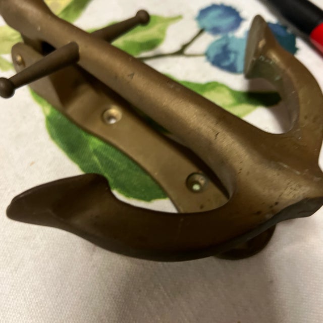 This is a beautiful brass door knocker of a anchor. Perfect for a beach house or for an area near the water! Please check...