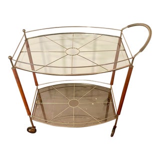 1960s Mid-Century Italian Serving Cart For Sale