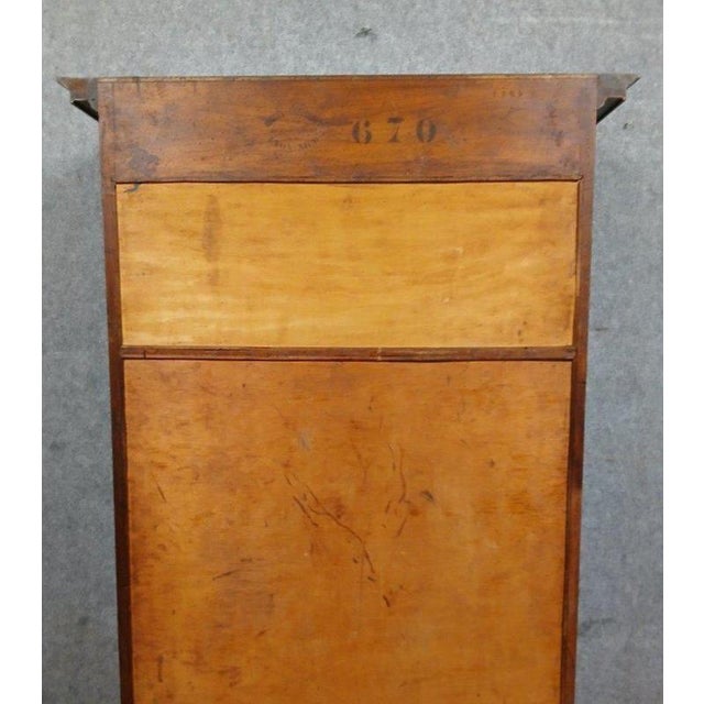 Antique Marquetry Display Cabinet with Glass Doors For Sale - Image 6 of 7