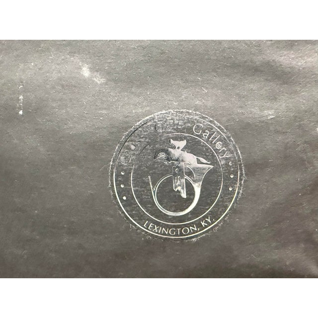 Peter Williams Del Mar Racetrack Signed Print, Circa 1992 For Sale - Image 11 of 12