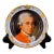 Vintage Wolfgang Amadeus Mozart Decorative Plate For Sale