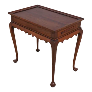 Eldred Wheeler Cherry Queen Anne Tea Table