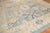 Vintage Zabihi Collection Inspired Blue Large Turkish Oushak Carpet - 12' x 16'2" For Sale - Image 4 of 12
