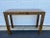 Milo Baughman Burl Wood Formica Parsons Console Table For Sale - Image 4 of 13