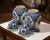 Pair of Mid-Century Dutch Delft Blue and White Faience Ginger Jars For Sale - Image 4 of 10