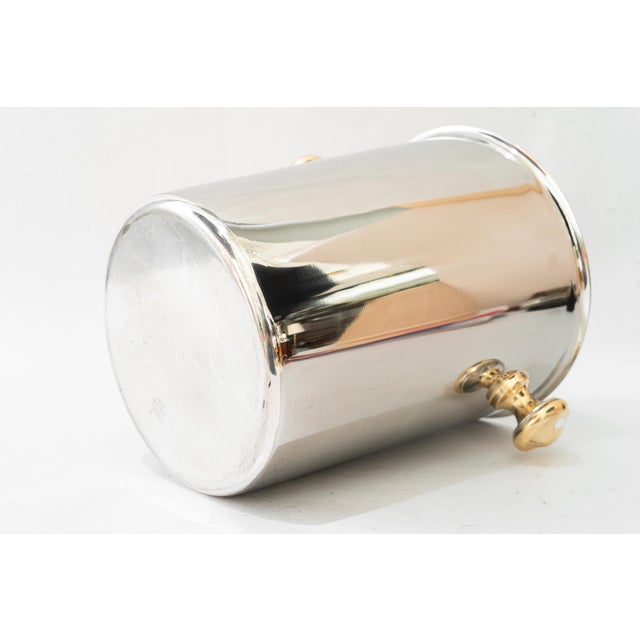 Gold Stainless Steel Champagne Bucket, 1920s For Sale - Image 8 of 10