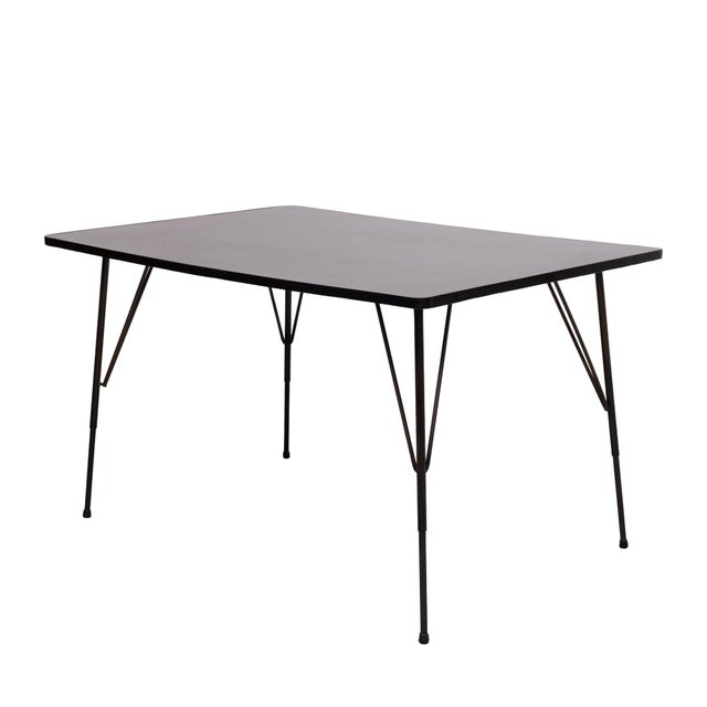 Adjustable Dining Table by Rudolf Wolf for Elsrijk, Holland, 1950s For Sale - Image 11 of 11