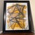 Late 20th Century Late 20th Century Charcoal Abstract Drawing Signed Viggiani ~ Framed For Sale - Image 5 of 7