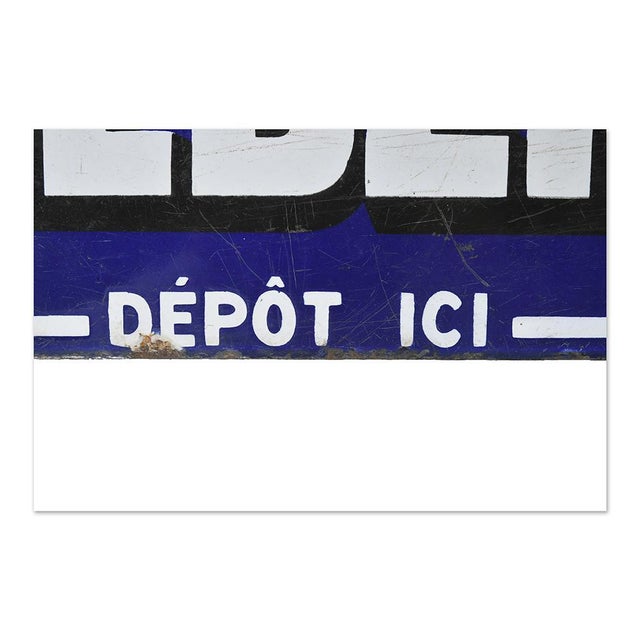 Gilbert Double-Sided Enameled Plaque For Sale - Image 4 of 7