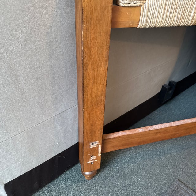 Queen Size Woven Rush Headboard For Sale - Image 9 of 12