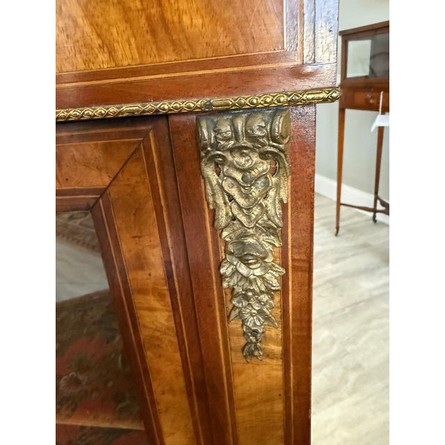 Antique Continental 1880-1900 Biedermeier Cabinet For Sale - Image 4 of 12