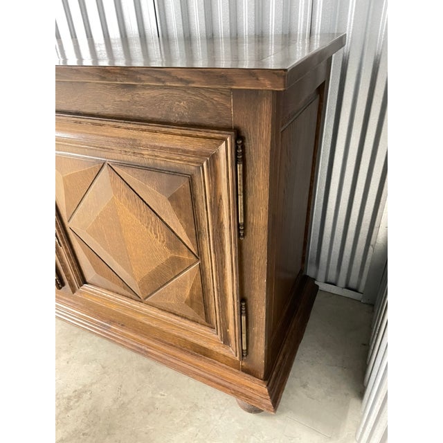 French Geometric Sideboard, 1960s For Sale - Image 11 of 14
