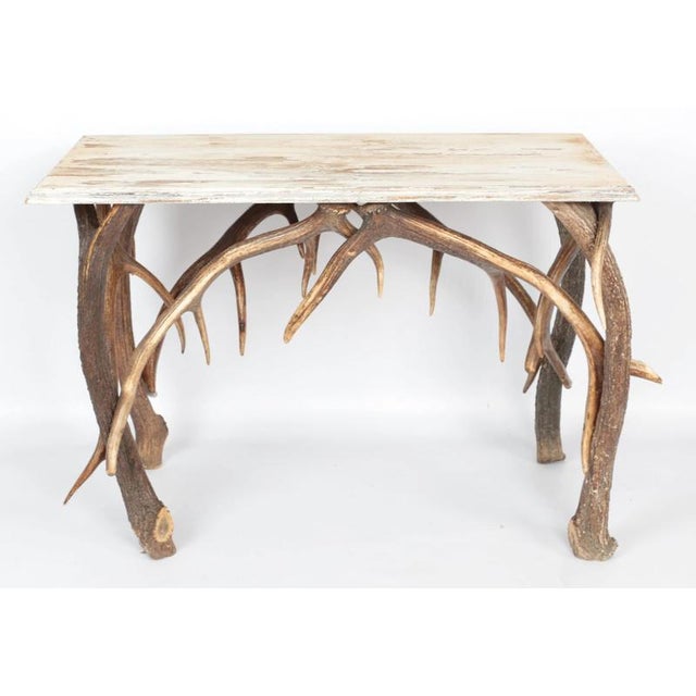 Deer Antler Coffee Table For Sale - Image 3 of 5