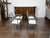 Mid-Century Modern Set of Four Midcentury Italian Metal Armchairs with Brass Rams' Heads For Sale - Image 3 of 9
