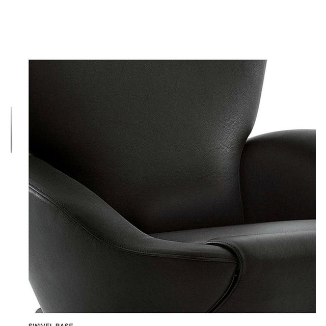 Textile Dodo Black Chair by Toshiyuki Kita For Sale - Image 7 of 8