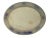 Platter - English China, Blue & White Gold Rim - Decorated With Blue Leaf Motif. "Elsinore" - 1880's.