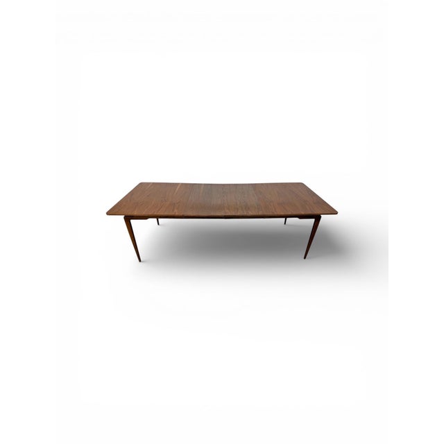 1960s Mid-Century Modern Young Manufacturing Walnut Dining Table For Sale - Image 5 of 8