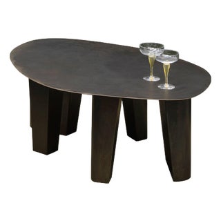 Paris Powder-Coated Steel High Small Coffee Table by Vogel Studio For Sale