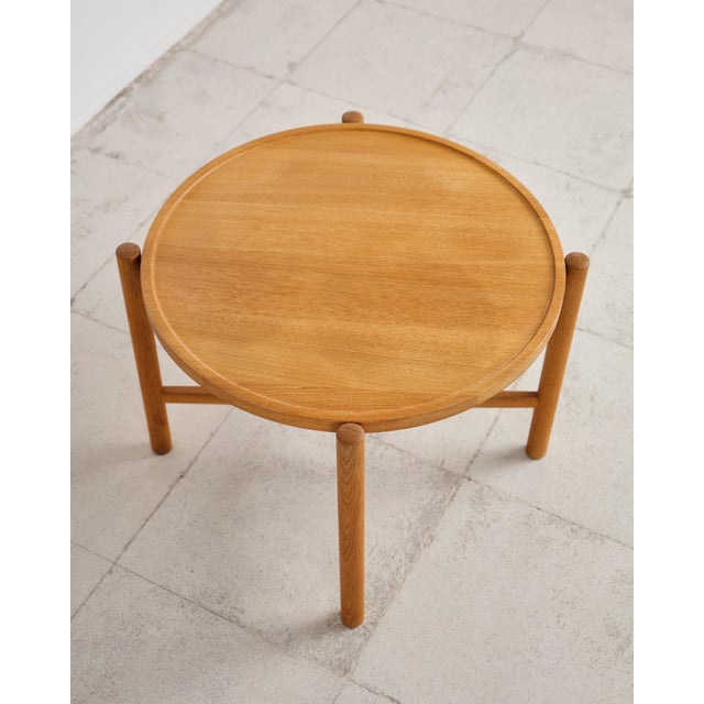 AT35 / PP35 Tray Coffee Table in Oak by Hans J. Wegner for PP Møbler, 1970s For Sale - Image 16 of 18