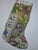 Vintage Handmade Needlepoint Christmas Stocking For Sale - Image 4 of 9