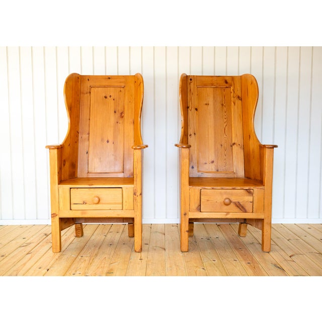 1960s Rustic Farmhouse Armchairs, 1960s, Set of 2 For Sale - Image 5 of 18