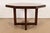 Frank Lloyd Wright Style Mid-Century Modern Oak X-Base Dining Table, Newly Refinished For Sale - Image 10 of 12