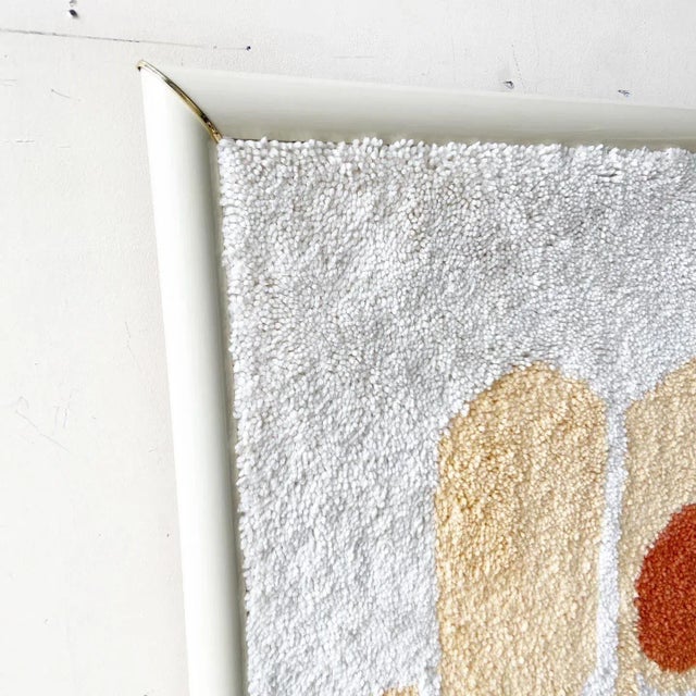 Mid Century Modern Fabric Art For Sale - Image 4 of 7