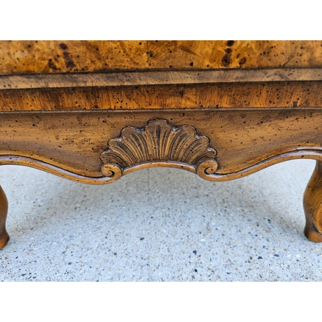 Brown Weiman Burlwood Canterbury Magazine Rack For Sale - Image 8 of 15