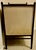 1940s Sleek Mid-Century Empire Walnut & Suede Settee For Sale - Image 9 of 9