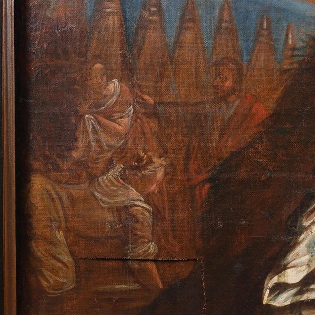 The Gathering of Manna, 1600s, Oil on Canvas For Sale - Image 10 of 15