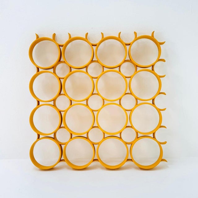 Space Age Yellow Plastic Ceiling Panels, 1970s For Sale - Image 11 of 11