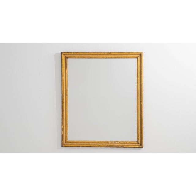 French 19th Century French Giltwood Wall Mirror For Sale - Image 3 of 8