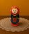 Wood Vintage 1960s Hand-Painted Russian Matryoshka Nesting Dolls – Set of 3 For Sale - Image 7 of 8