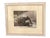 1980s Dazhen Wu, Interesting Black and White Photograph "Chinese Train Station" Signed, Framed For Sale