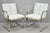 Vintage Mid Century Modern Brno Style Chrome Cantilever Arm Chairs after Milo Baughman - a Pair For Sale - Image 15 of 15