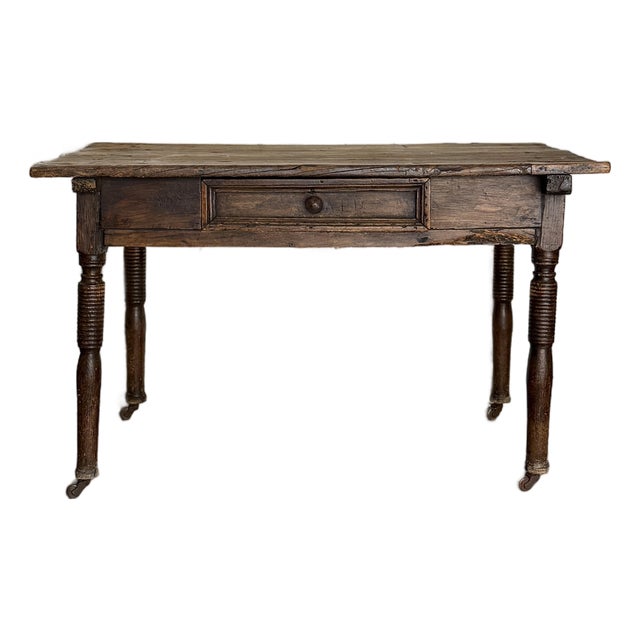 Antique Primitive Table/Desk For Sale