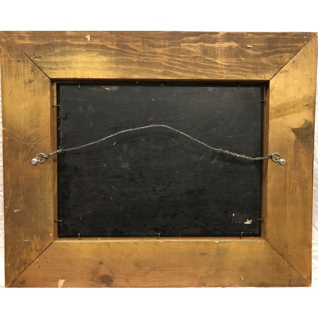 Realism "Reflections of London" - Late 19th Century Oil on Board, Framed For Sale - Image 3 of 4