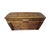 Handcrafted cedar keepsake chest box featuring warm natural wood tones, clean rustic lines and a hinged lift-top lid....