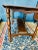 Brown Vintage English Jacobean Style Side Table With Scalloped Top For Sale - Image 8 of 12