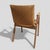 Vintage Mid Century Modern Wooden Upholstered Arm Chair Desk Chair For Sale - Image 10 of 11