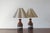 Textile Ceramic Table Lamps from Bitossi Ceramiche, Italy, 1960s, Set of 2 For Sale - Image 7 of 7