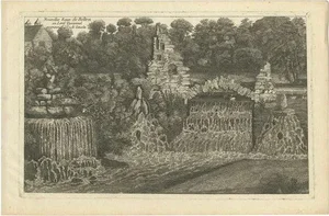 Le Rouge, A Waterfall in Lincoln Province, 1785, Print