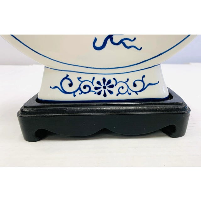 Chinoiserie Blue and White Dragon Vase Handles For Sale In New York - Image 6 of 8