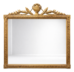 Gilt Mirror with Moldings, 1890s