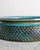 1950s Mid-Century Swedish Blue Turquoise Decorative Bowl by Stig Lindberg for Gustavsberg, Sweden, 1950s For Sale - Image 5 of 7