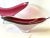 1960s Set of Paul Kedelv for Flygsfors Coquille Cranberry Art Glass Bowls - a Pair For Sale - Image 5 of 12