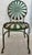 Francois Carre ‘Sunburst’ French Green Art Deco Outdoor Garden or Patio Chair, Iron & Steel, Early 20th Century For Sale In San Antonio - Image 6 of 12