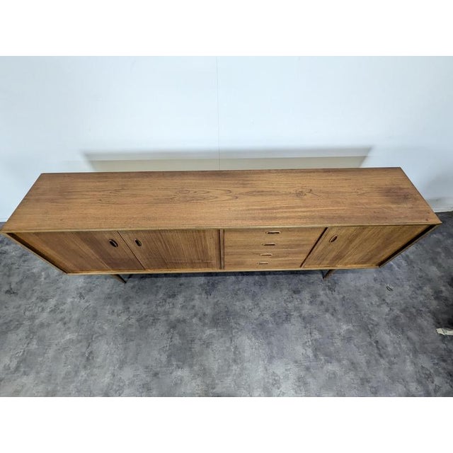 Vintage Scandinavian Teak Sideboard For Sale - Image 6 of 7